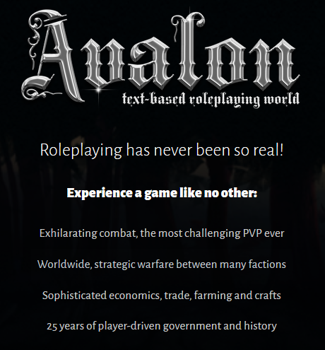 Play Avalon Online!