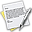Symbol for Hjælp til TextEdit