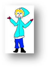 Title: Me giving up - Description: A picture of me with my arms bent at the elbows and my gloved hands facing out in a stance of giving up.  I have a sad look on my face.
